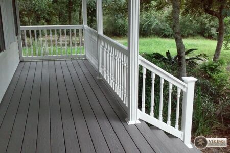 Vinyl railings
