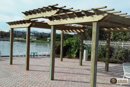 Two-tiered Pergola