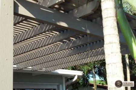 ADOBE ALUMINUM PERGOLA