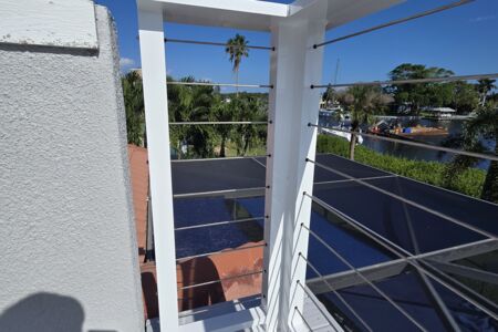 Aluminum Rail with Stainless Steel Cable 1