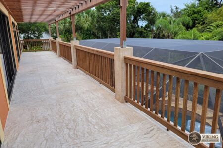 Brazilian Hardwood Pergola