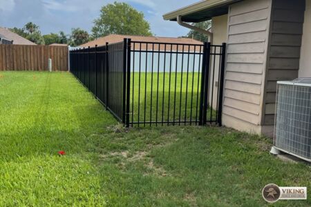 Aluminum fences