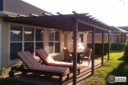 Lifetime Lumber Composite Pergola
