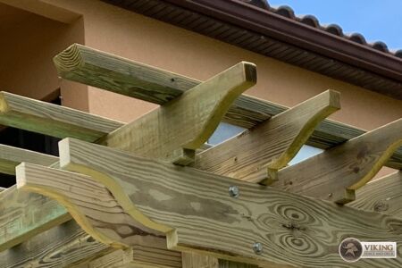 Pressure Treated Pergola